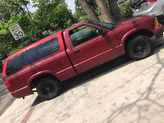 1994 Red Chevrolet S-10 Standard Cab Pickup