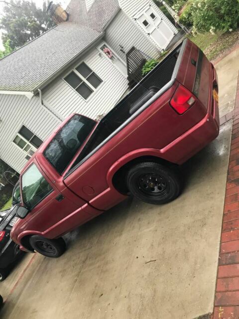 1994 Red Chevrolet S-10 Standard Cab Pickup