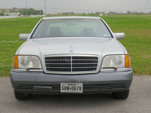 1994 Silver over grey Mercedes-Benz S-Class Sedan