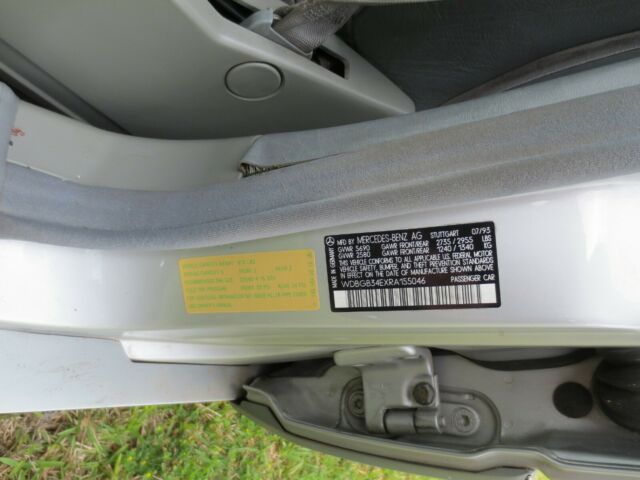 1994 Silver over grey Mercedes-Benz S-Class Sedan