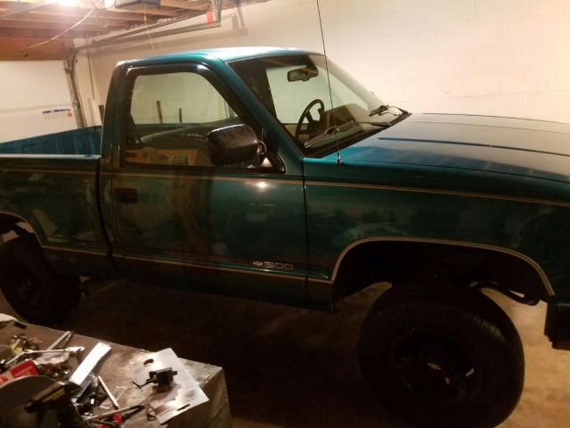 1994 Teal Chevrolet Other Pickups Standard Cab Pickup