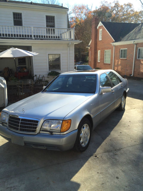 1994 Silver Mercedes-Benz S-Class Sedan