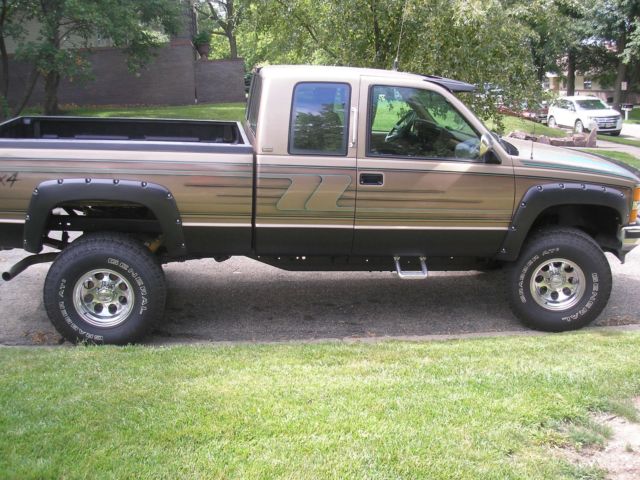 1994 Red Chevrolet C/K Pickup 1500 Extended Cab Pickup