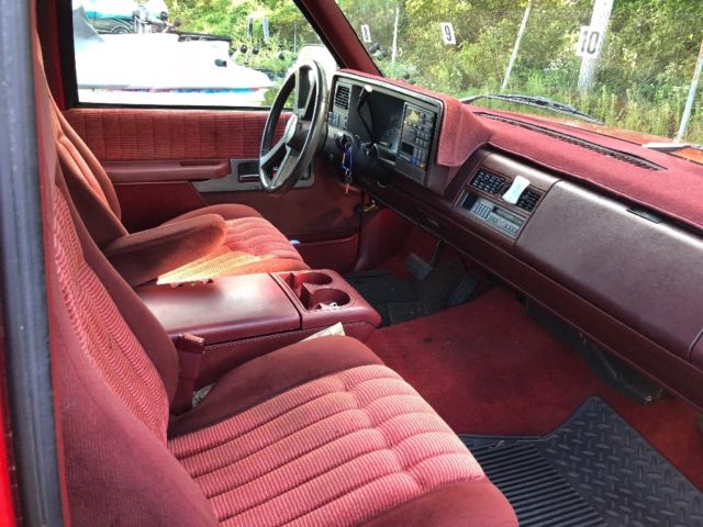 1994 Red Chevrolet C/K Pickup 1500 Extended Cab Pickup