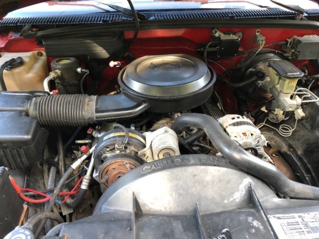 1994 Red Chevrolet C/K Pickup 1500 Extended Cab Pickup