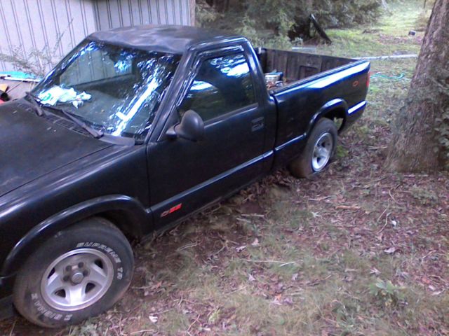 1994 Black Chevrolet S-10 S