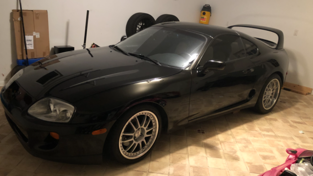 1994 Black6 Toyota Supra Coupe