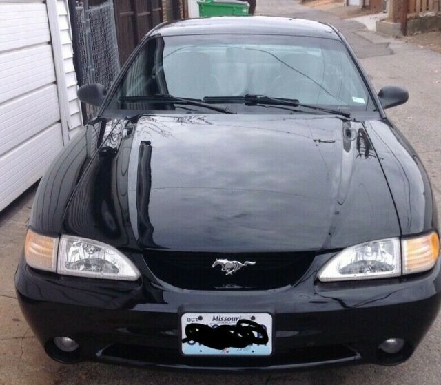 1994 Black Ford Mustang Coupe