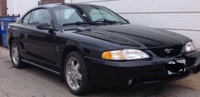 1994 Black Ford Mustang Coupe