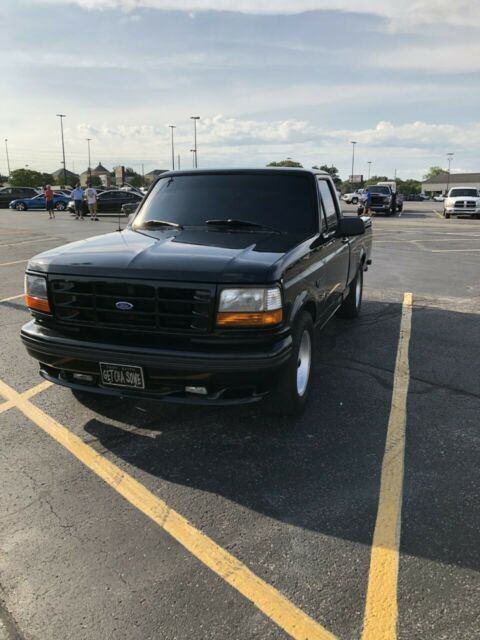 1994 Black Ford F-150 Cab & Chassis