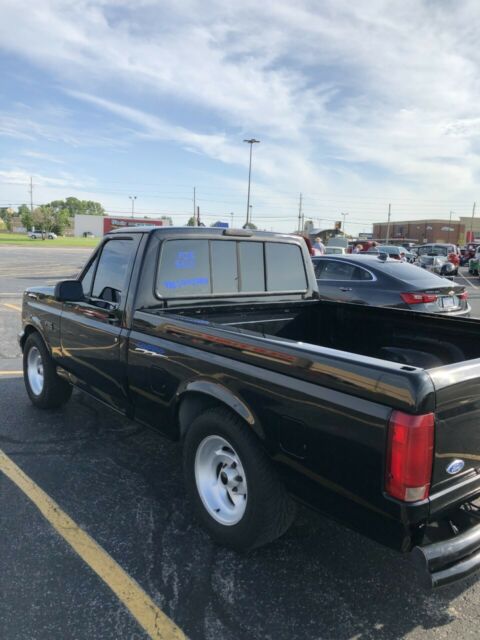 1994 Black Ford F-150 Cab & Chassis