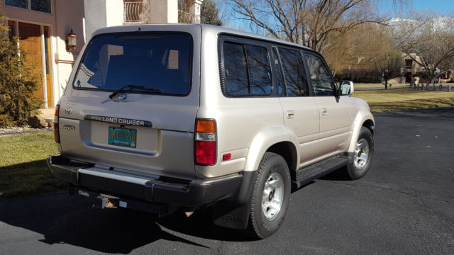 1994 Gold Toyota Land Cruiser SUV