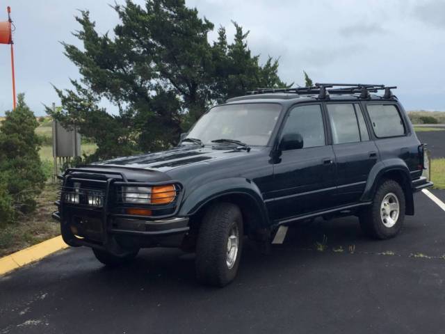 1994 Green Toyota Land Cruiser