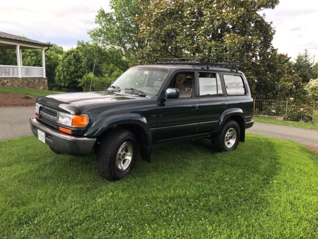 1994 Green Toyota Land Cruiser SUV