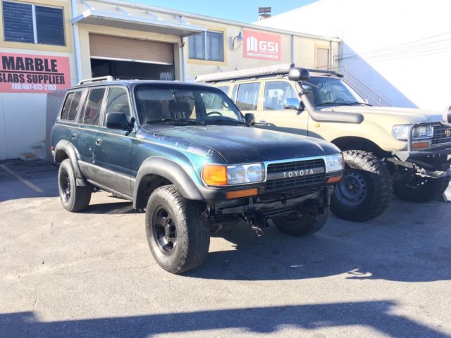 1994 Green Toyota Land Cruiser SUV