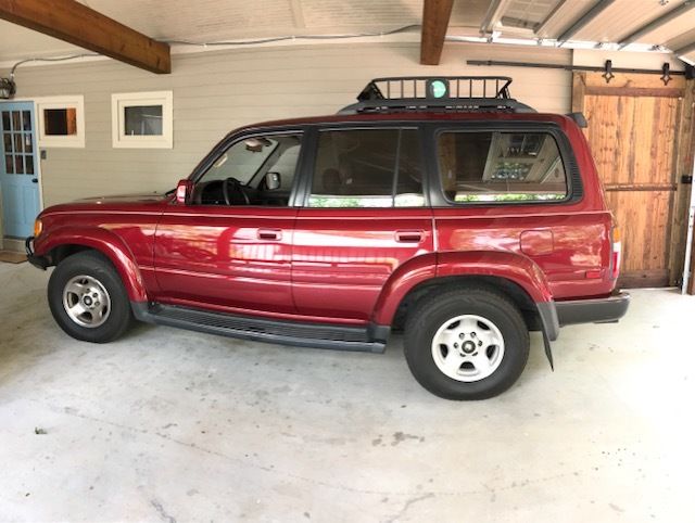 1994 Green Toyota Land Cruiser SUV