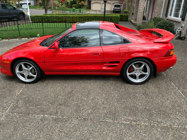 1994 Red Toyota MR2 Coupe