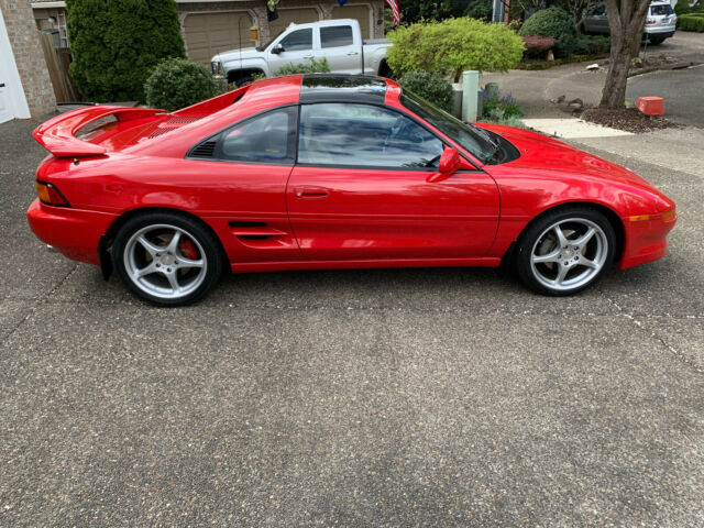 1994 Red Toyota MR2 Coupe