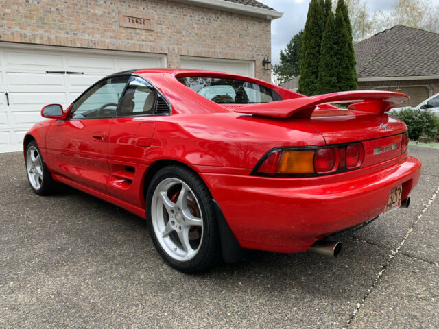1994 Red Toyota MR2 Coupe