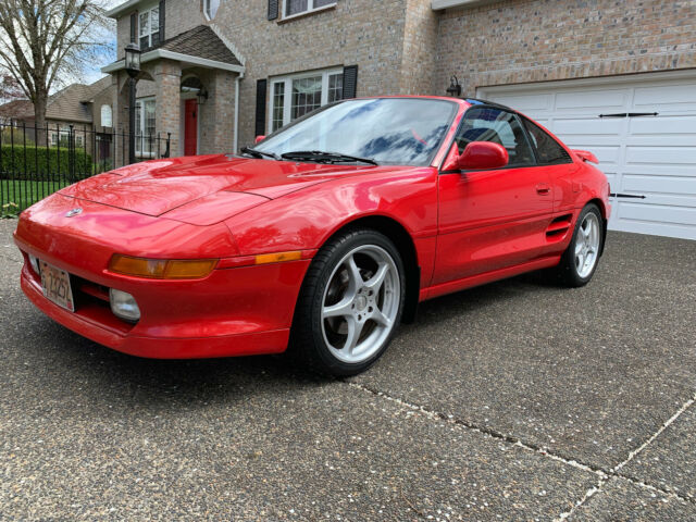 1994 Red Toyota MR2 Coupe