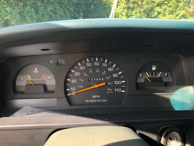 1994 White Toyota Pickup Crew Cab Pickup