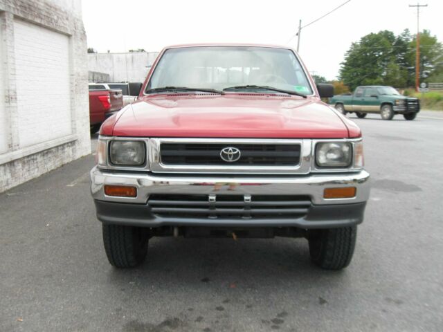 1994 Burgundy Toyota Tacoma Extended Cab Pickup