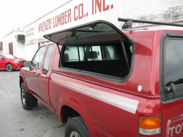 1994 Burgundy Toyota Tacoma Extended Cab Pickup