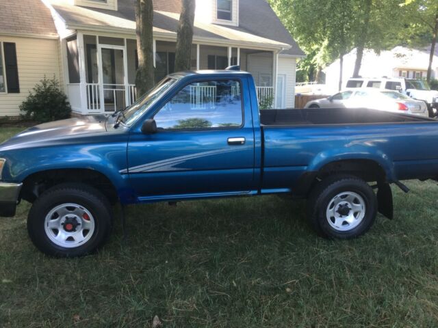 1994 Blue Toyota Pickup