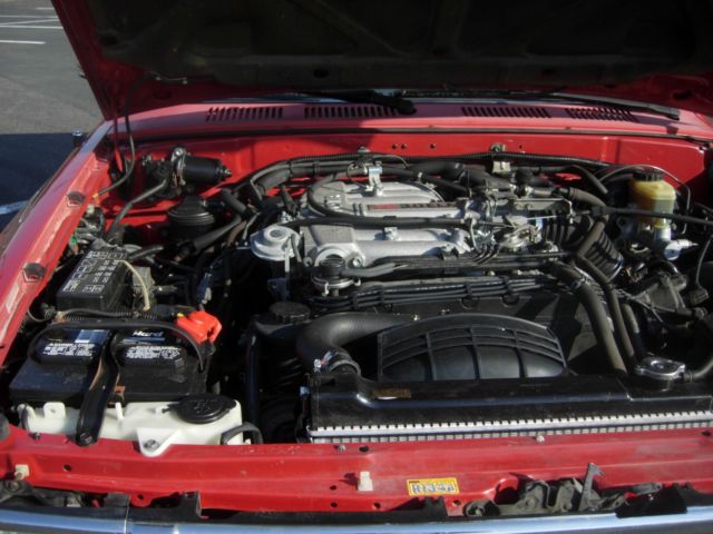 1994 Red Toyota Tacoma Extended Cab Pickup