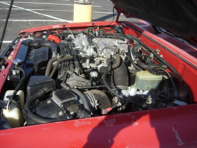 1994 Red Toyota Tacoma Extended Cab Pickup