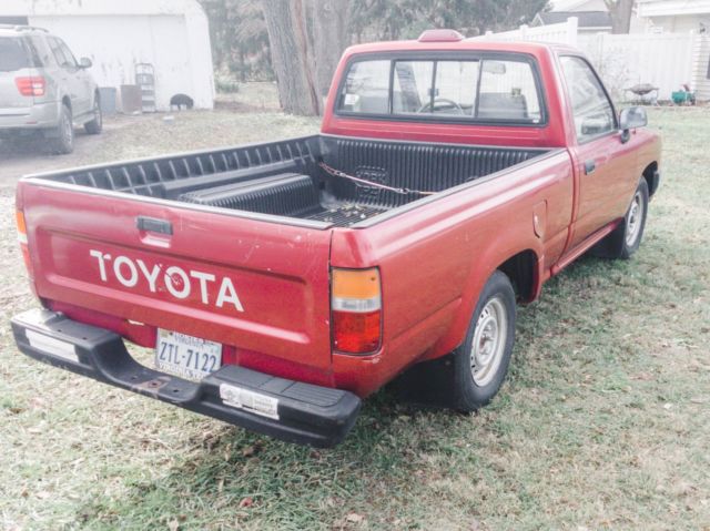 1994 Red Toyota T100