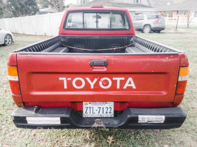 1994 Red Toyota T100