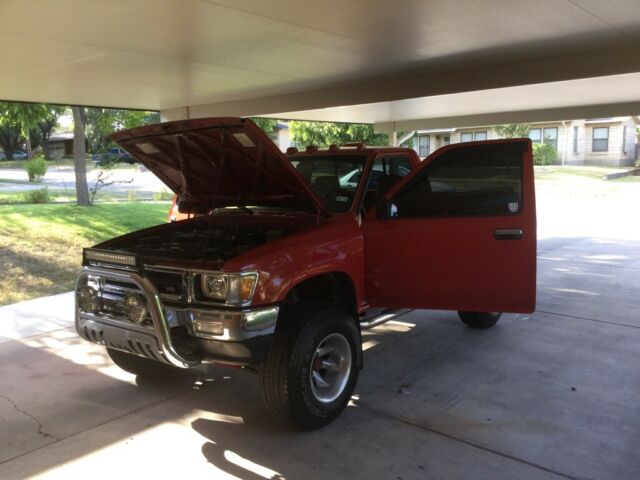 1994 Red Toyota Pickup Standard Cab Pickup