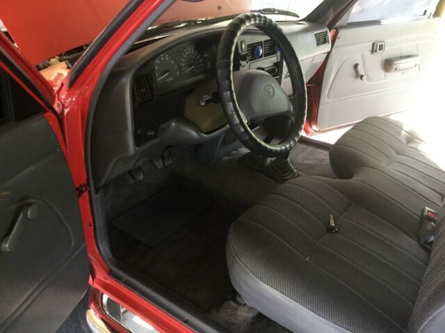 1994 Red Toyota Pickup Standard Cab Pickup
