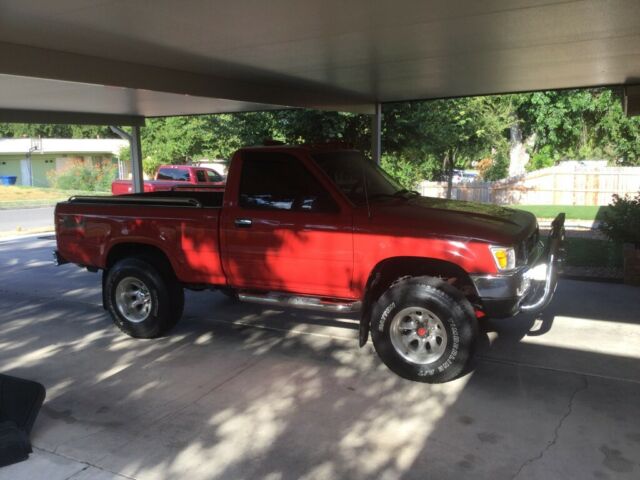 1994 Red Toyota Pickup Standard Cab Pickup