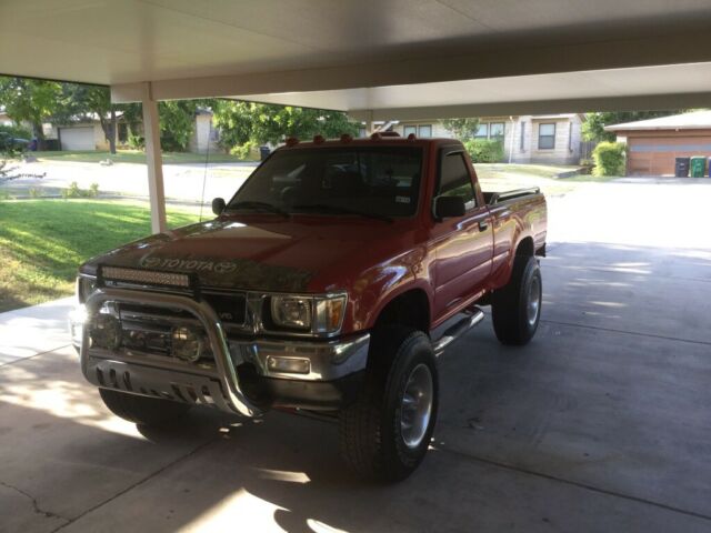 1994 Red Toyota Pickup Standard Cab Pickup