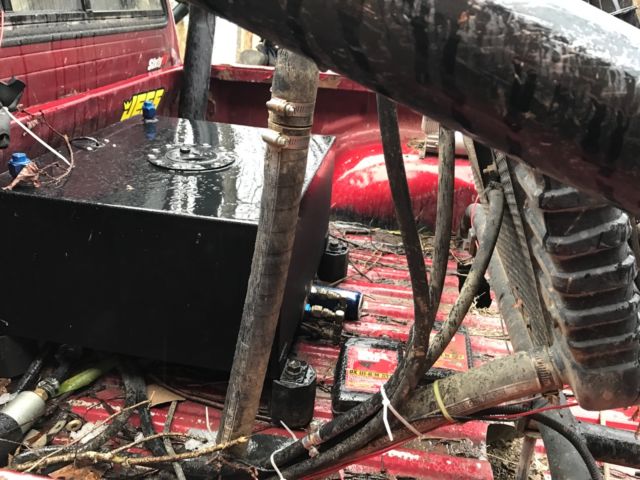 1994 maroon Toyota pickup Standard Cab Pickup