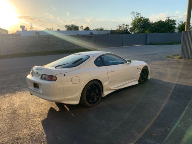1994 White Toyota Supra