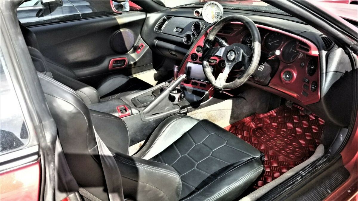 1994 Red Toyota Supra