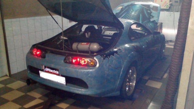 1994 Blue Toyota Supra Coupe