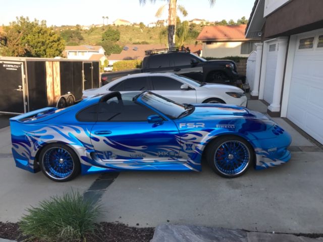 1994 Blue Toyota Supra Coupe