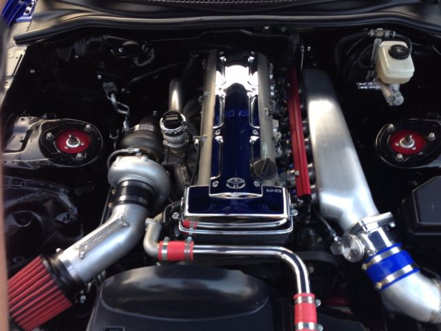 1994 Blue Toyota Supra Coupe