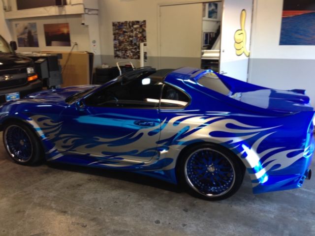 1994 Blue Toyota Supra Coupe