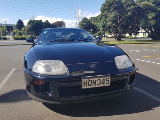 1994 Black Toyota Supra Coupe