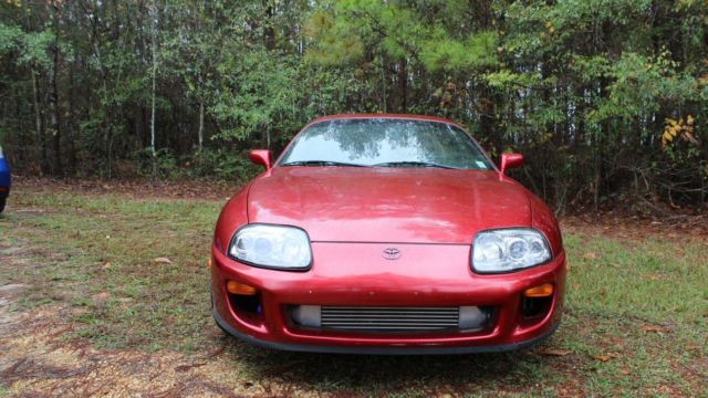 1994 White Toyota Supra Coupe