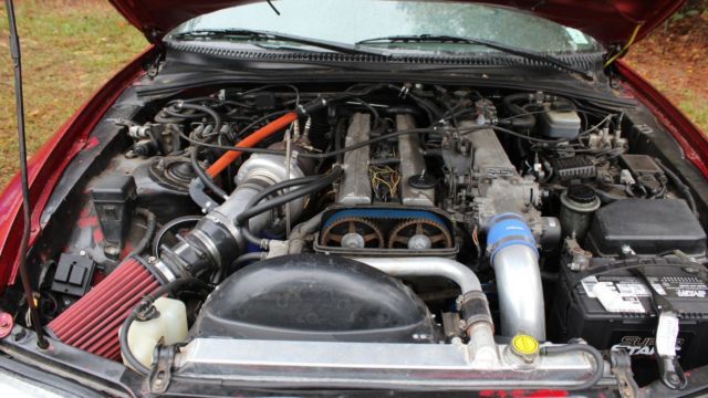 1994 White Toyota Supra Coupe
