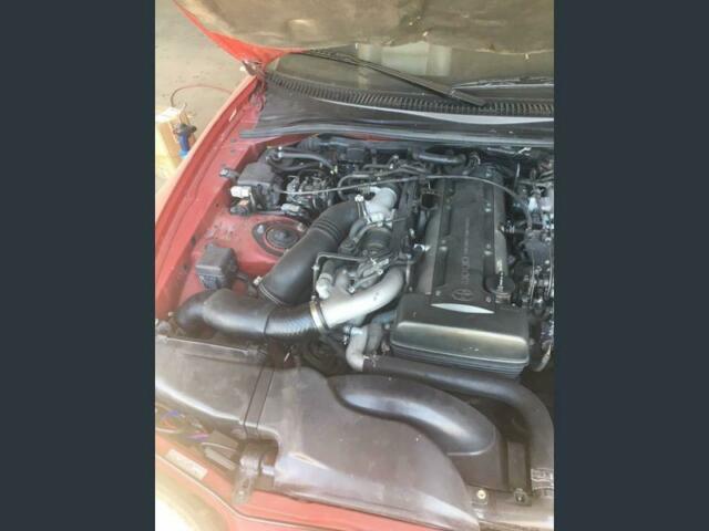 1994 Red Toyota Supra Coupe