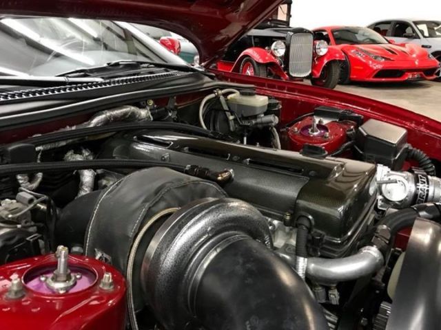 1994 Red Toyota Supra