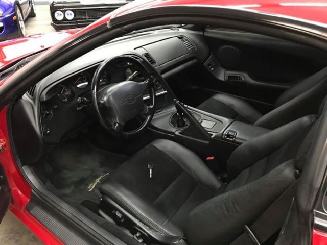 1994 Red Toyota Supra