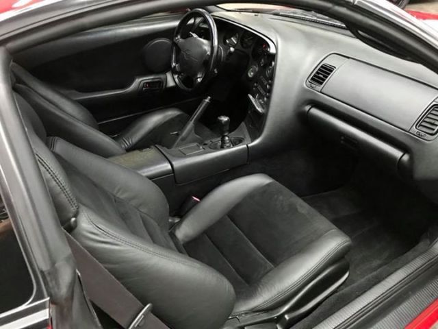 1994 Red Toyota Supra